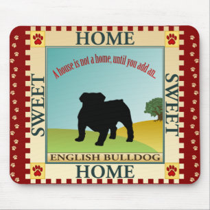 Englische Bulldogge Mousepad