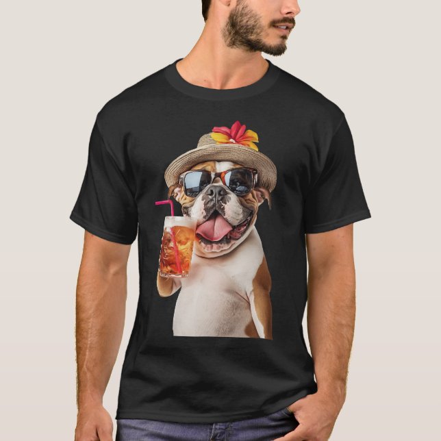Englische Bulldogge T-Shirt (Vorderseite)