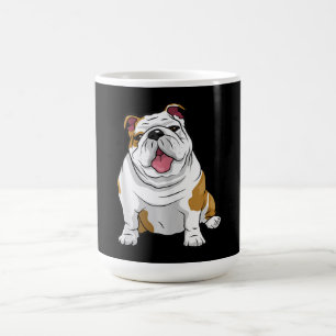 Englische Bulldoggen großartig lustige Bulldoggen- Kaffeetasse