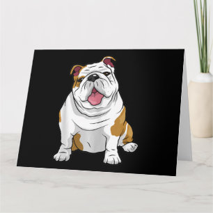 Englische Bulldoggen großartig lustige Bulldoggen- Karte