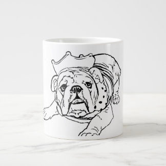 Englische Bulldoggen-Tasse Jumbo-Tasse