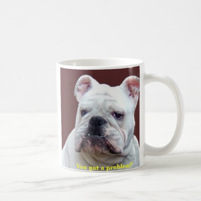 Englische Bulldoggen-Tasse Tasse (Rechts)