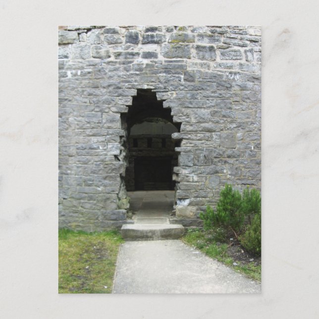 Englische Burg Postkarte (Vorderseite)