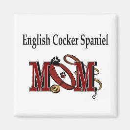 englische Cocker spaniel Mom Geschenke Magnet