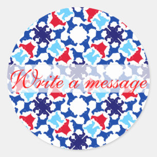 Englische Cocker Spaniels Runder Aufkleber