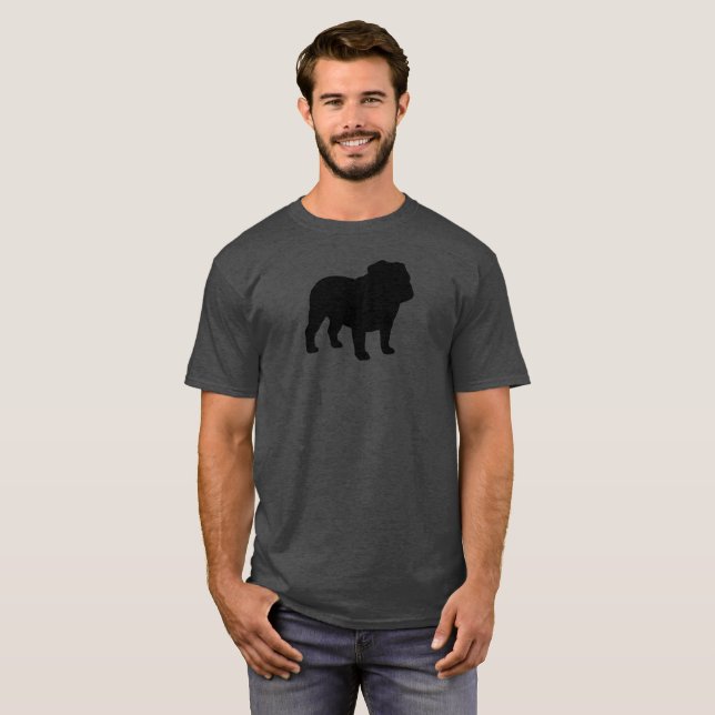 Englische coole Hundezucht der T-Shirt (Vorne ganz)