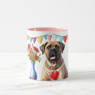 Englische Dogge Mastiff best Mum Muttertag Tasse
