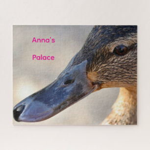 Englische Enten-Foto-Personalisiertes Puzzle