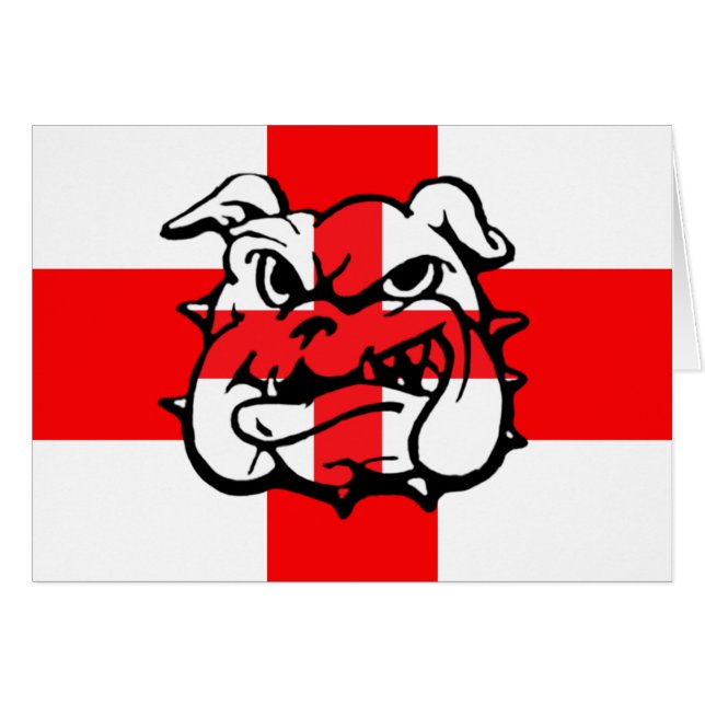 Englische Flagge (Vorderseite (Horizontal))