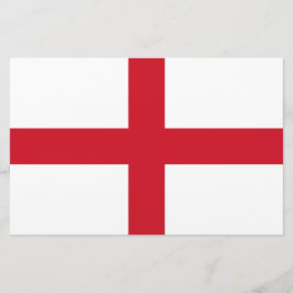 Englische Flagge (England) Briefpapier
