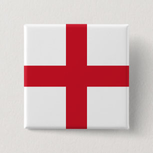 Englische Flagge (England) Button