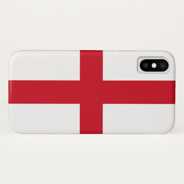 Englische Flagge (England) Case-Mate iPhone Hülle (Rückseite (Horizontal))