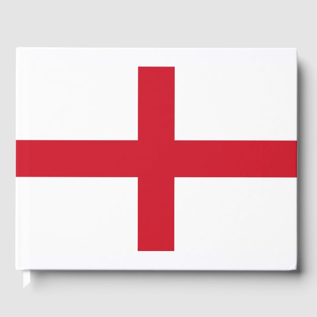 Englische Flagge (England) Gästebuch (Vorderseite)