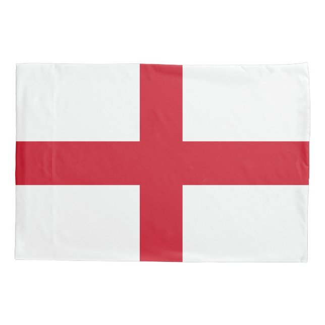 Englische Flagge (England) Kissenbezug (Rückseite)