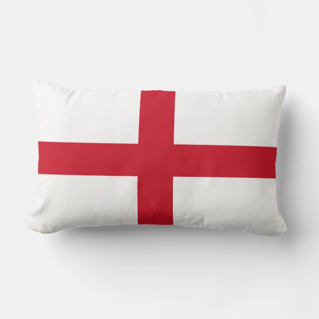 Englische Flagge (England) Lendenkissen (Vorderseite)