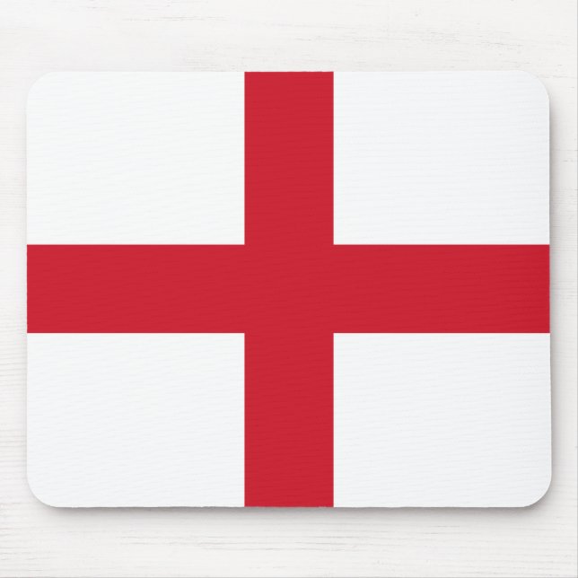 Englische Flagge (England) Mousepad (Vorne)