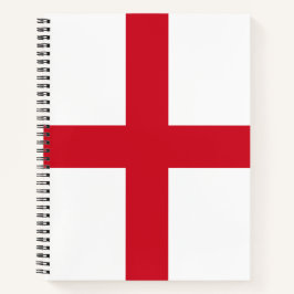 Englische Flagge (England) Notizbuch