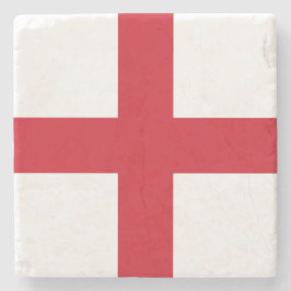 Englische Flagge (England) Steinuntersetzer