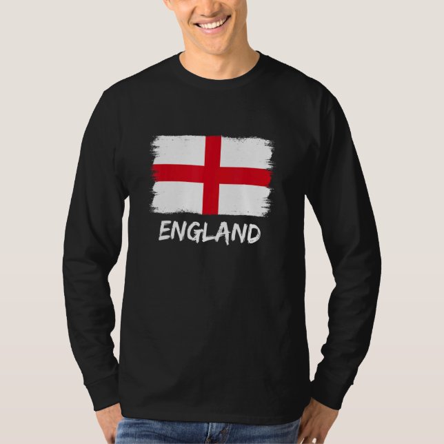 Englische Flagge England T-Shirt (Vorderseite)