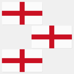 Englische Flagge Etiketten