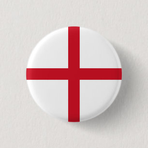 Englische Flagge, Flagge Englands Button