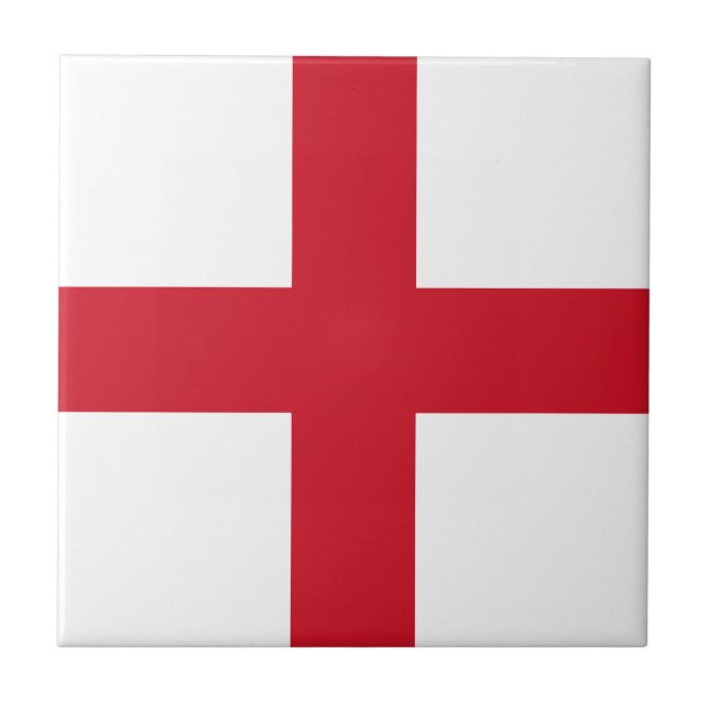 Englische Flagge Fliese (Vorderseite)