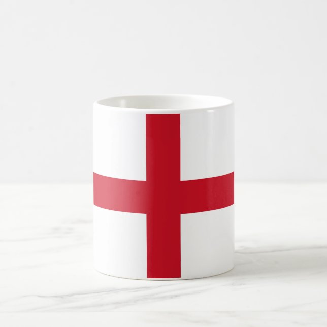 Englische Flagge Kaffeetasse (Mittel)