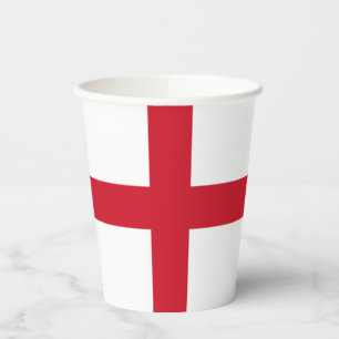 Englische Flagge Pappbecher