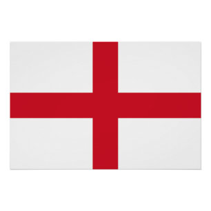 Englische Flagge Poster
