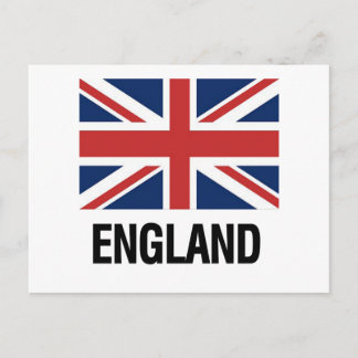 Englische Flagge Postkarte