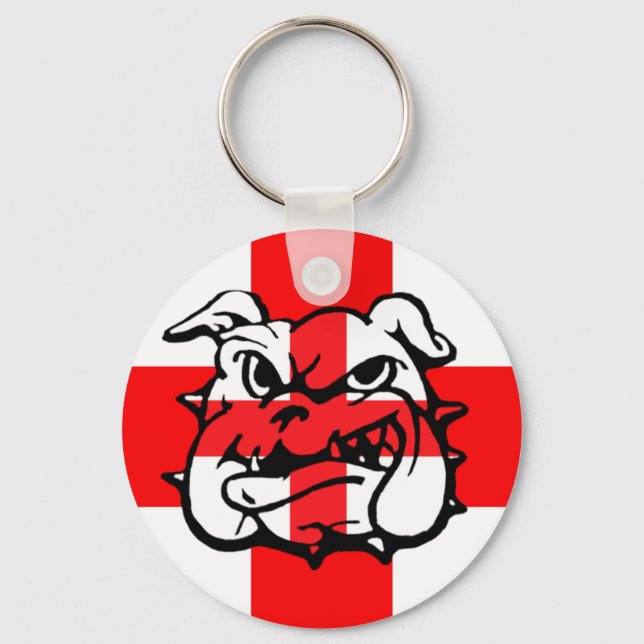 Englische Flagge Schlüsselanhänger (Vorderseite)