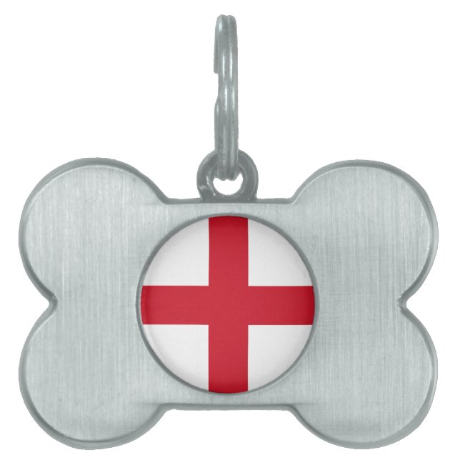 Englische Flagge Tiermarke (Vorderseite)