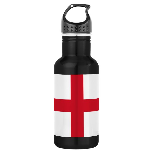 Englische Flagge Trinkflasche (Vorderseite)