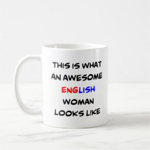 englische Frau, großartig Kaffeetasse