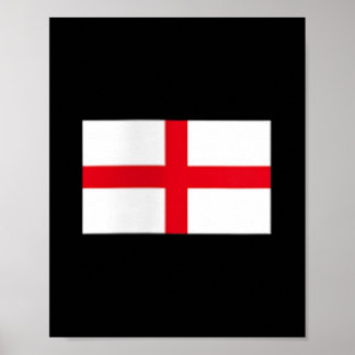 Englische Frauenflagge Britische Uk Englische Kreu Poster