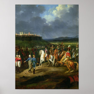 Englische Gefangene bei Astorga Vorgestellt an Poster