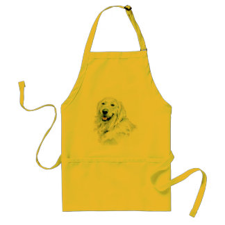 Englische goldener Retriever-Schürze Schürze