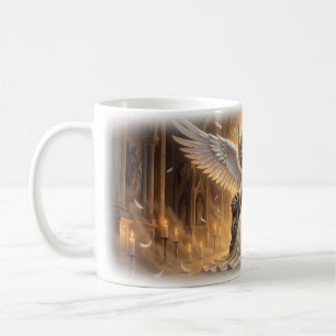 Englische Königin auf ihrem Thron Fantasy-Tasse Kaffeetasse