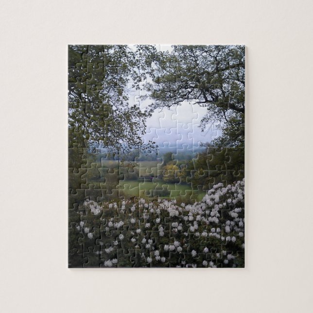 Englische Landschaft Puzzle (Vertikal)