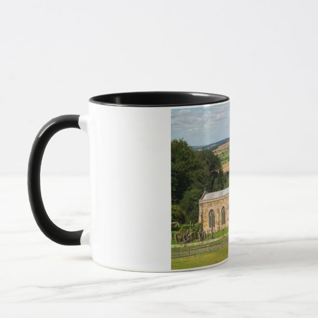 Englische Landschaft stellt Rockingham Schloss (3) Tasse (Links)