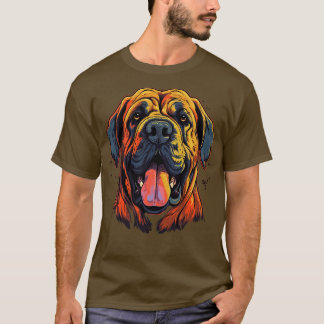 Englische Mastiff-Lächeln T-Shirt