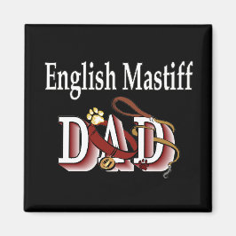 englische Mastiff Papa Magnet