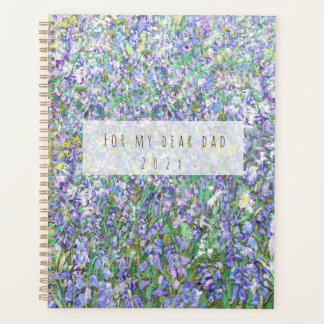 Englische Ölmalerei auf dem Bluebellfeld Planer