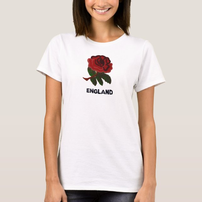 Englische Rose T-Shirt (Vorderseite)