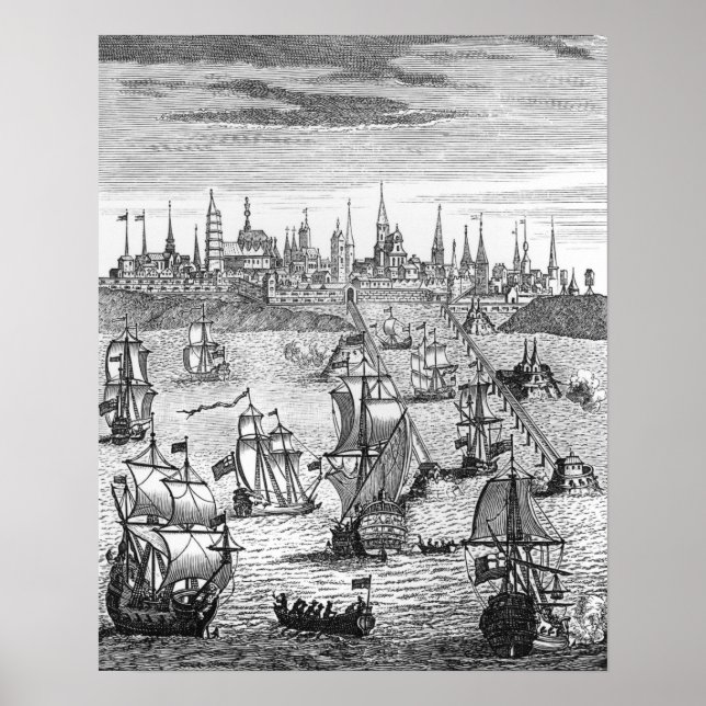 Englische Squadron-Trägertroops Poster (Vorne)