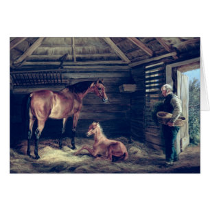 Englische Stute mit ihr Fohlen, 1833