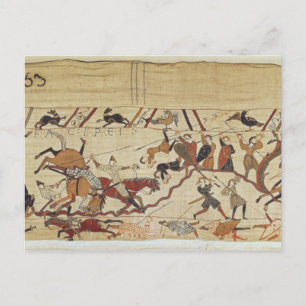 Englische und französische Soldaten Postkarte