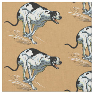Englische Windhunde Stoff