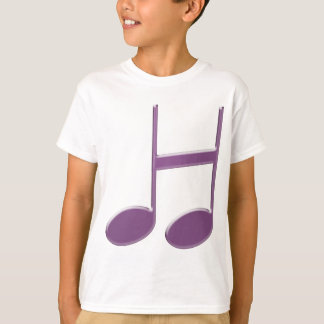 Englischer Buchstabe "H" geschaffen von den T-Shirt