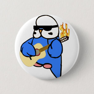 Englischer Budgie Unplugged Button